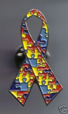 pin 649 autism awareness puzzle ribbon